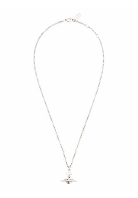 new tony orb pendant necklace woman platinum VIVIENNE WESTWOOD | 63020097-02P019-CNP019